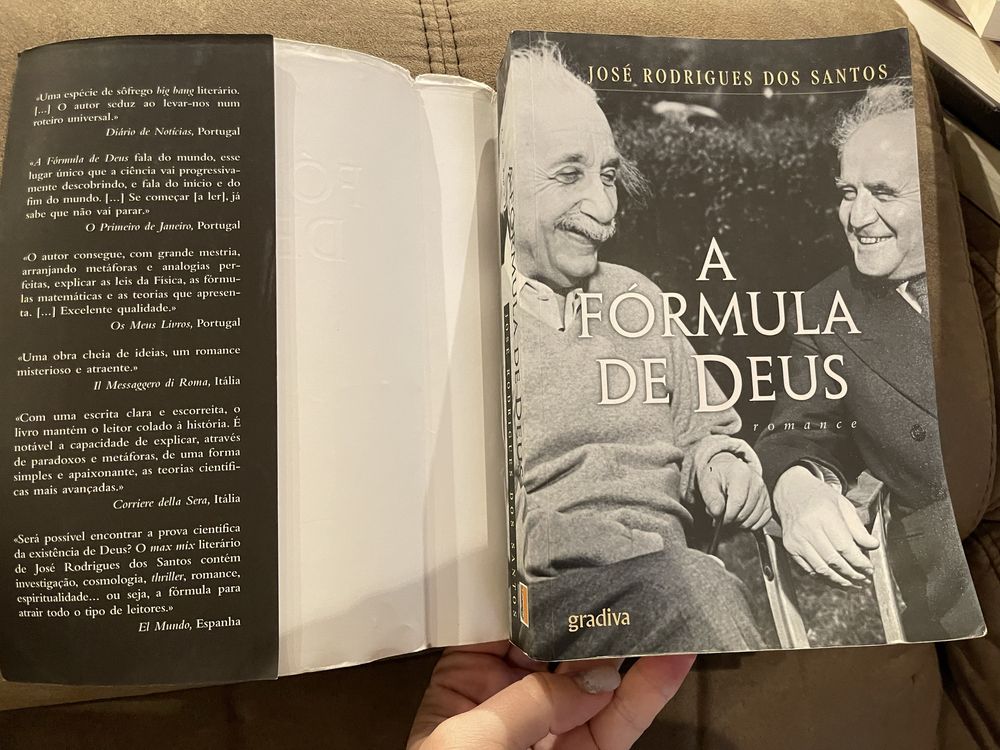 Livro “ A fórmula de Deus”