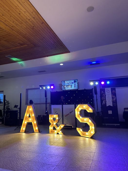 Aluguer Letras iluminadas