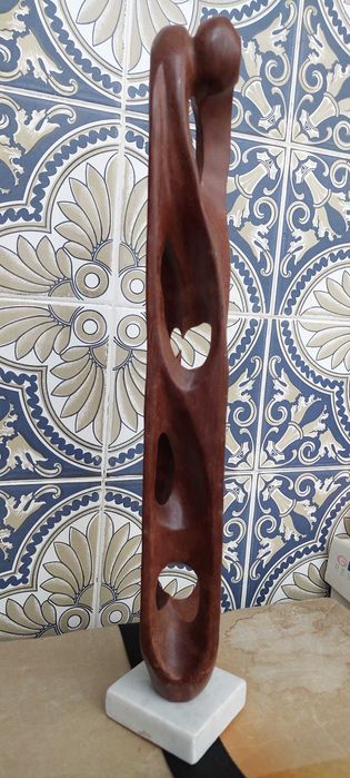 Escultura arte africana