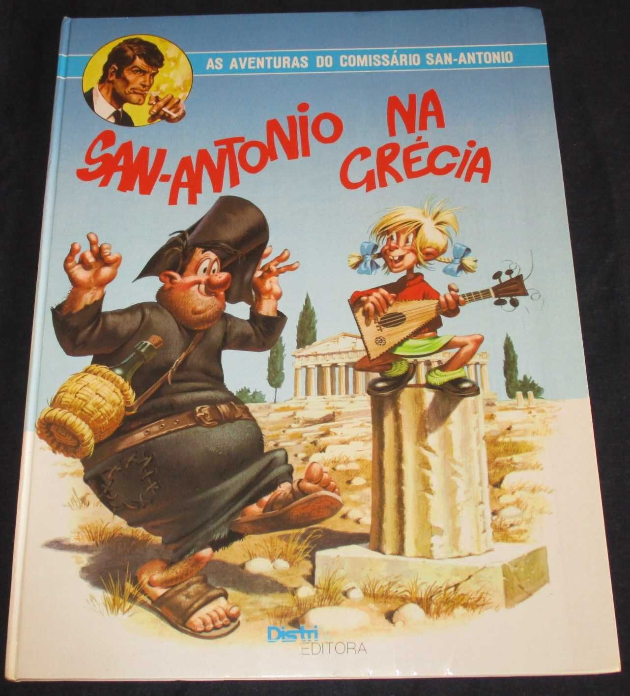 Livro Comissário San-Antonio na Grécia Distri