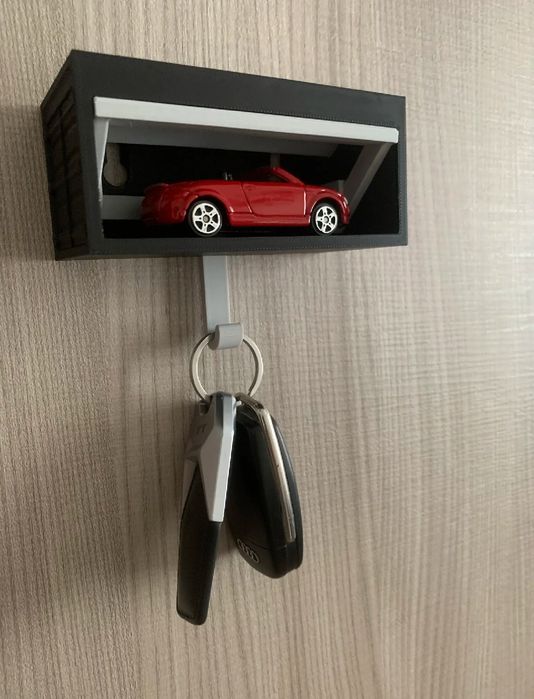 Porta Chaves Garagem Hot Wheels