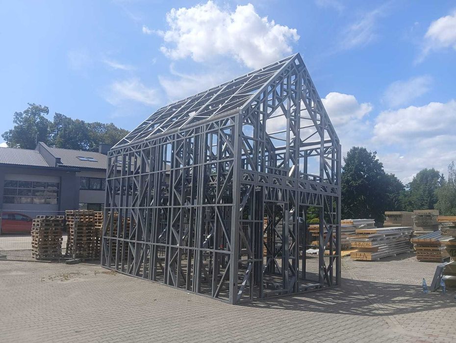 Domek CAŁOROCZNY 46,99m2 EKONEST35 na konstrukcji STALOWEJ
