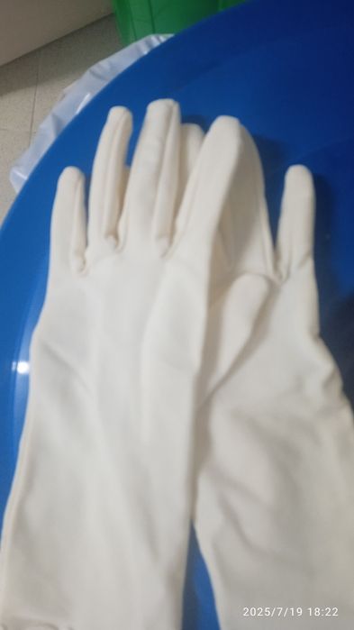 Conjunto luvas, toucado e liga de noiva