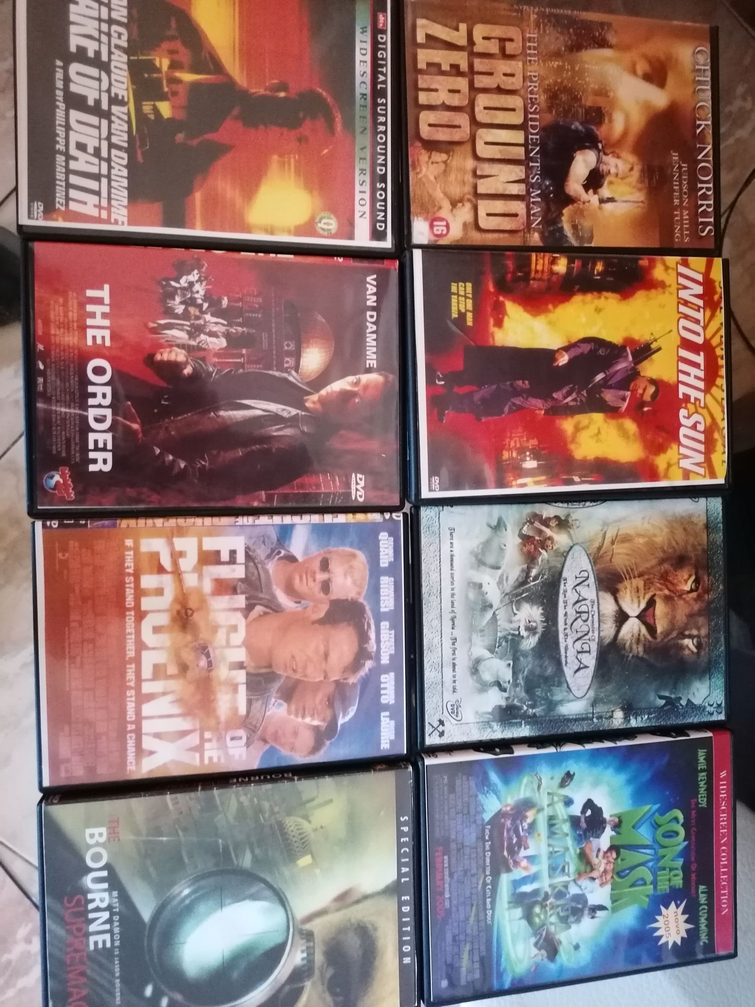 DVD's.   Filmes.