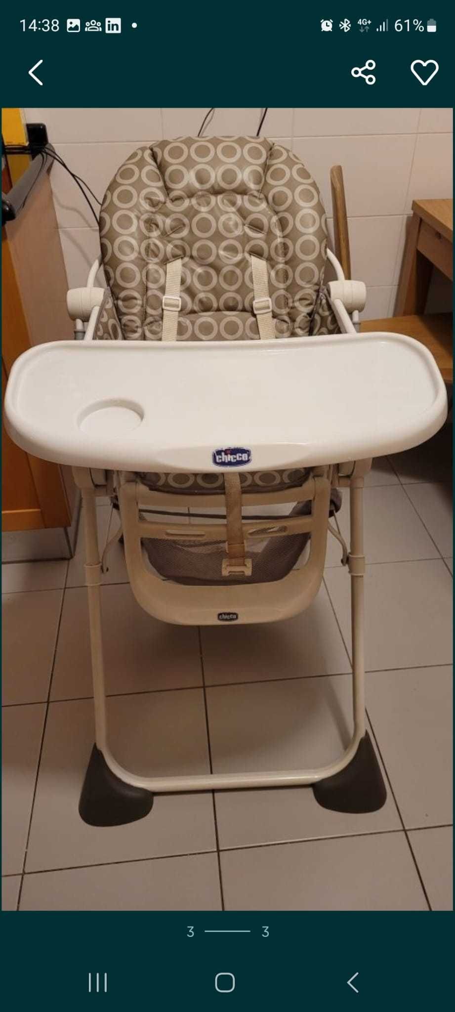 Cadeira de refeição Chicco