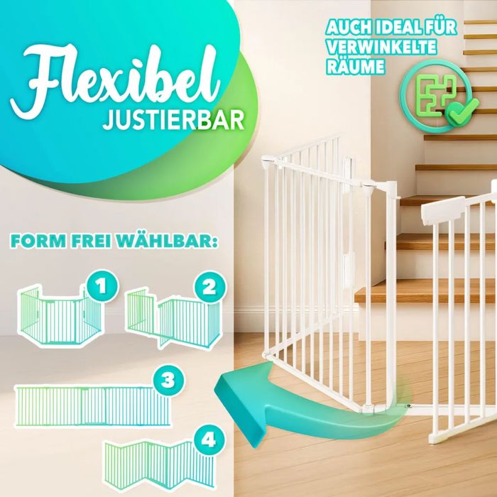 Bramka ochronna kojec osłona kominka 180cm