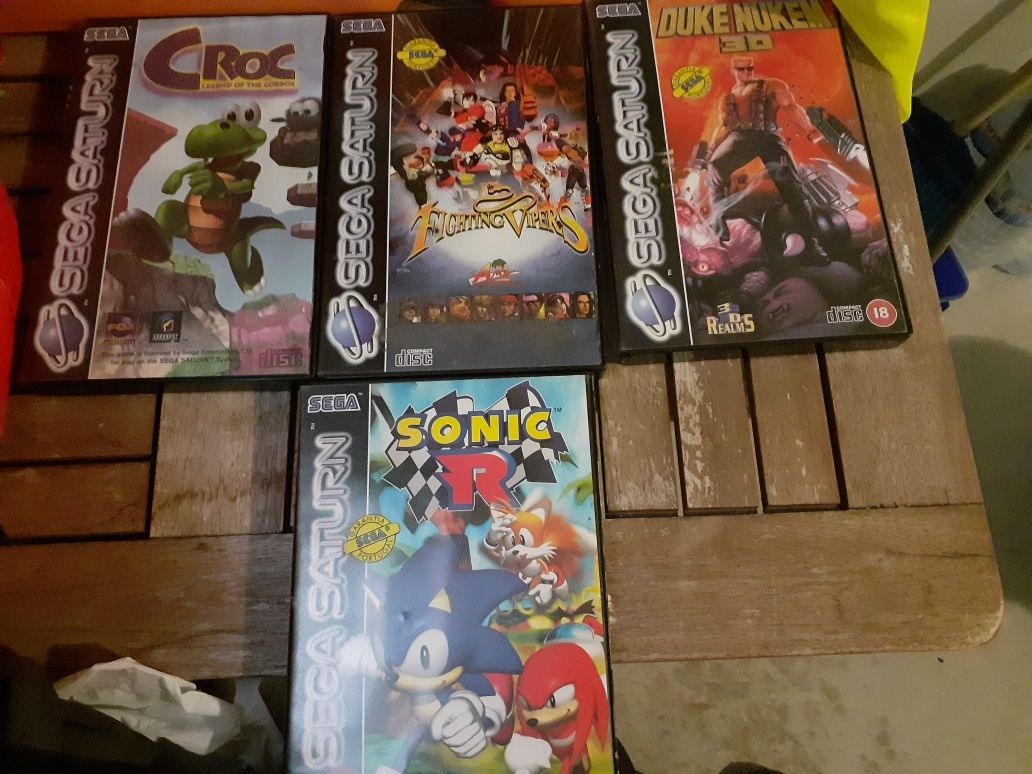 Jogos mega drive e sega saturn