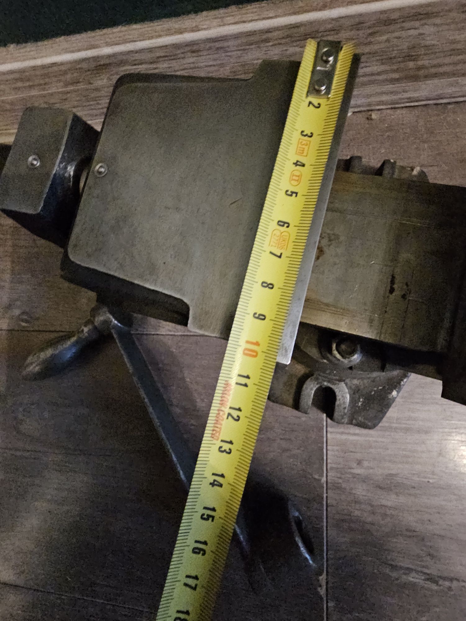 Imadło maszynowe obrotowe szczęki 100mm solidne wiertarka frezarka