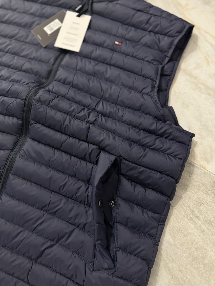 Meski granatowy bezrekawnik Tommy Hilfiger r. L