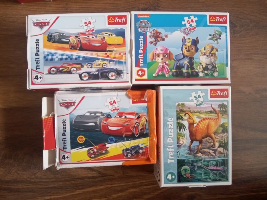 Puzzle mini 4 latka paka