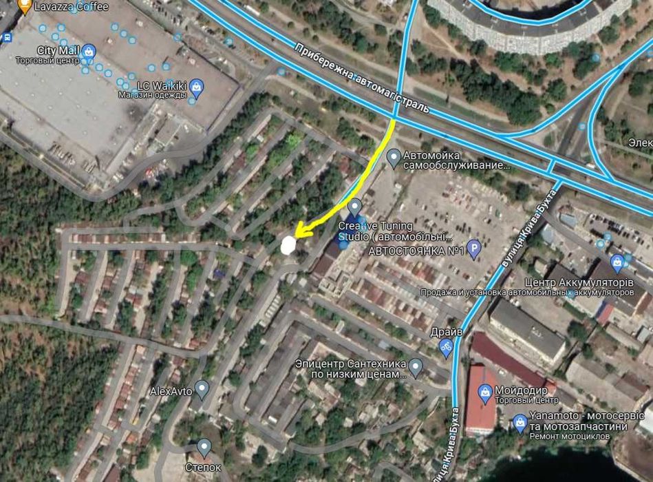 Гараж металлический возле автостоянки №1