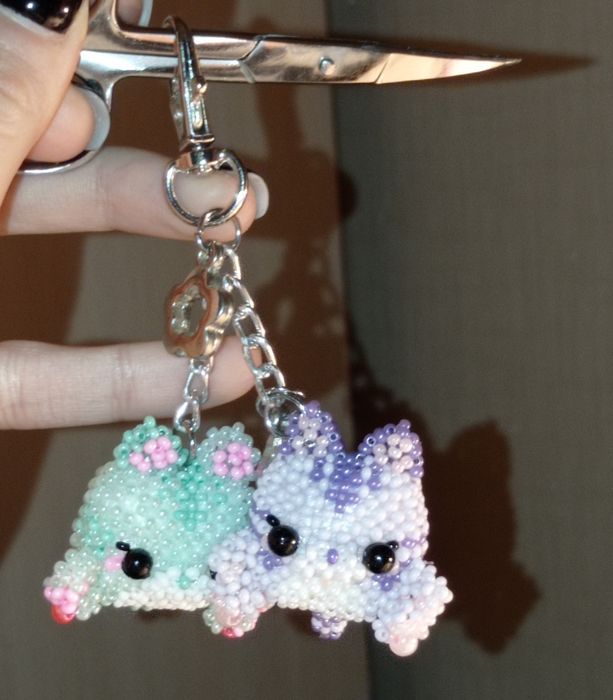 брелок з котиками