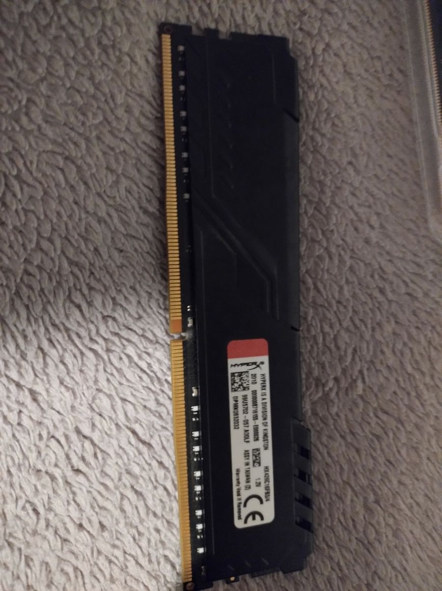 Ram HyperX 2x4gb DDR4