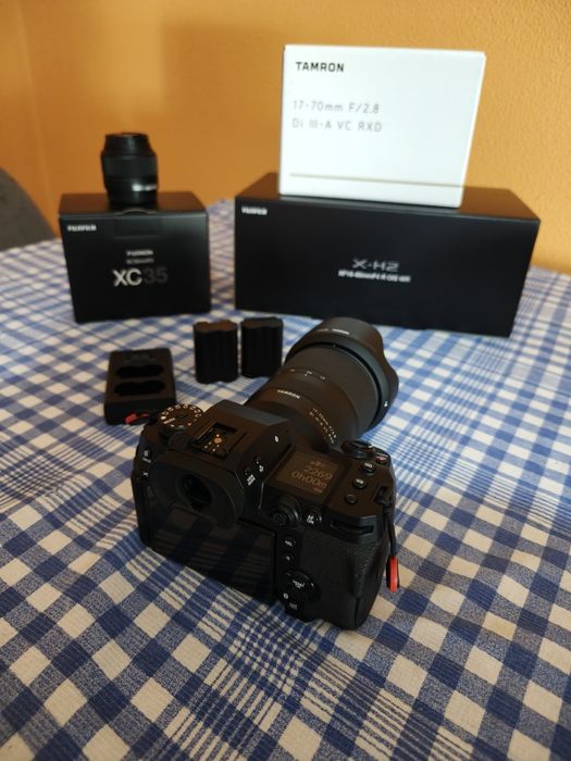 Equipamento Fujifilm - x-h2 , tamron 17-70 f2.8, xc 35 f2