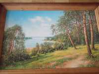 D.Rahn - replika obrazu  " Jezioro Havel"