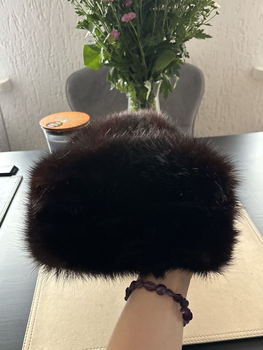 Kapelusz toczek z norki