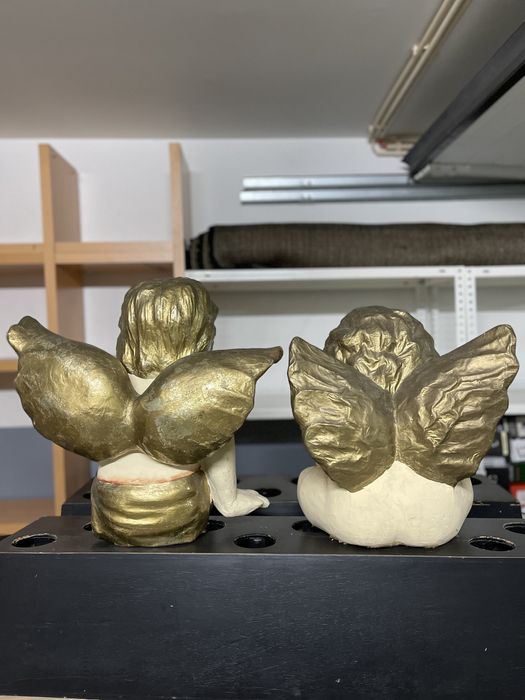 Anjos decorativos de Natal
