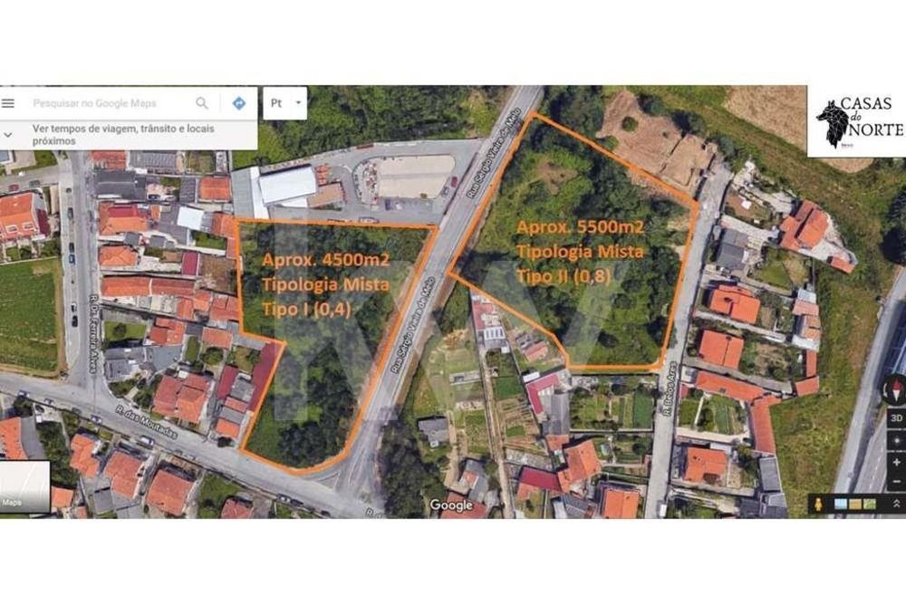 Terreno com 5.300m2 para construção, Gulpilhares, V.N. Gaia