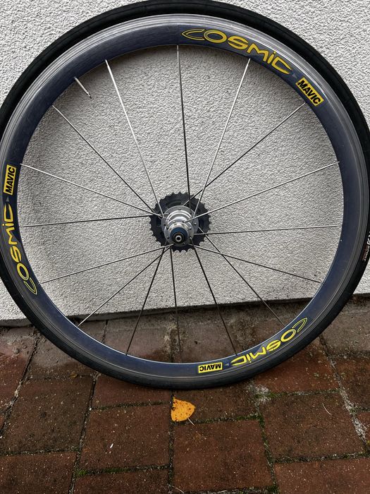 Mavic Cosmic niebieski Shimano retro