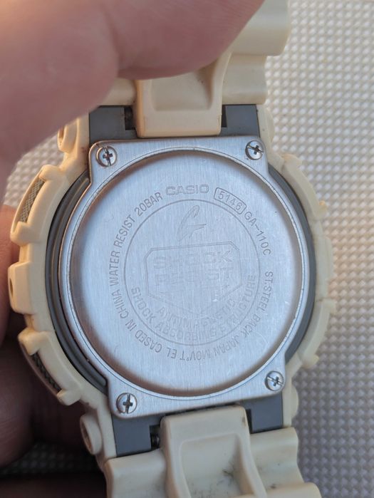 Relogio G-Shock GA 110c Branco