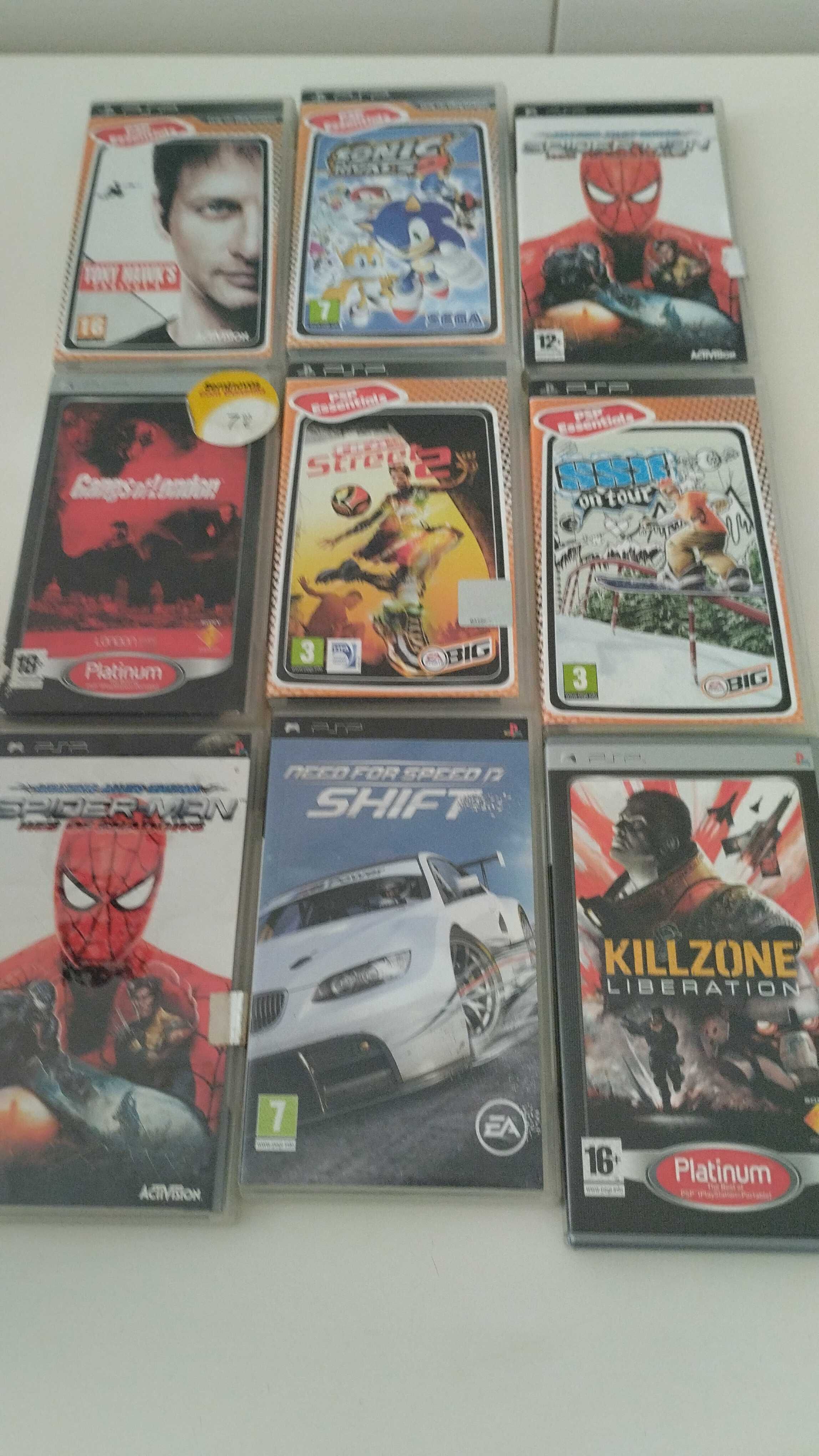 Jogos para PSP em bom estado