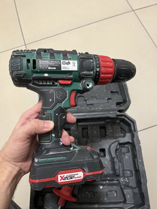 wiertarko-wkrętarka udarowa PARKSIDE PSBSA 20-Li 20V akumukator 2Ah