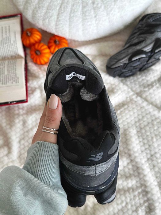 New Balance 9060 з хутром (36-40) жіночі Нью Беланс зимові