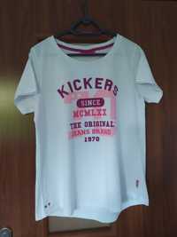 T - shirt damski firmy KicKers  rozmiar 44, pod pachami 51 cm