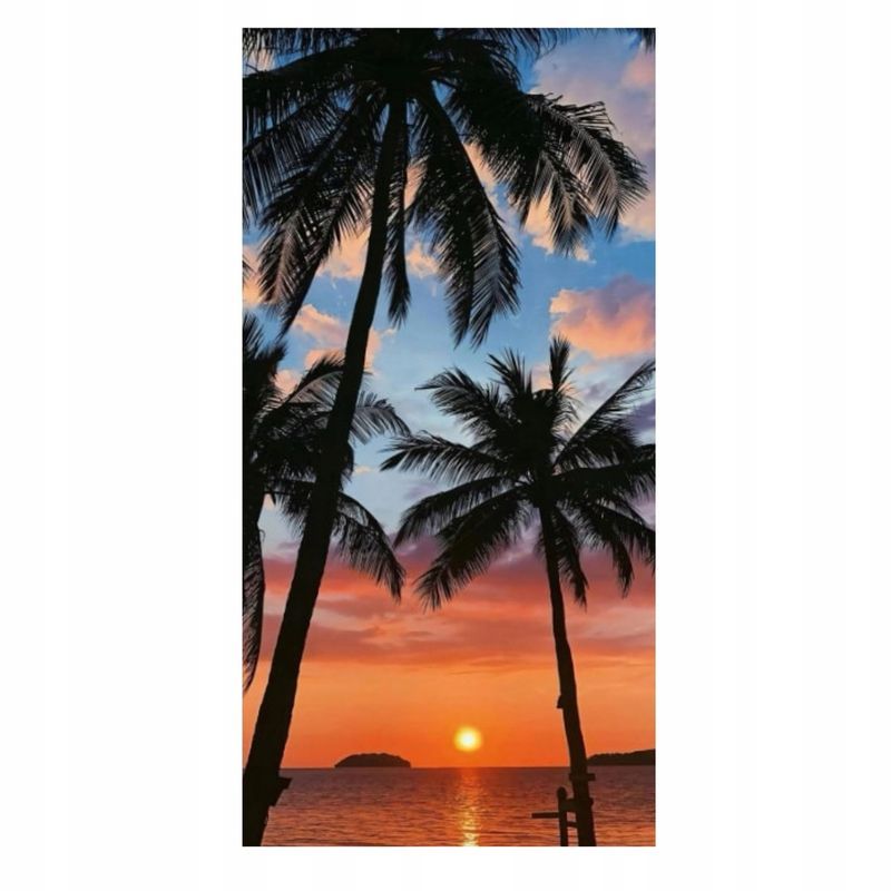 Ręcznik plażowy Szybkoschnący mikrofibra 70x140 kąpielowy Holiday duży