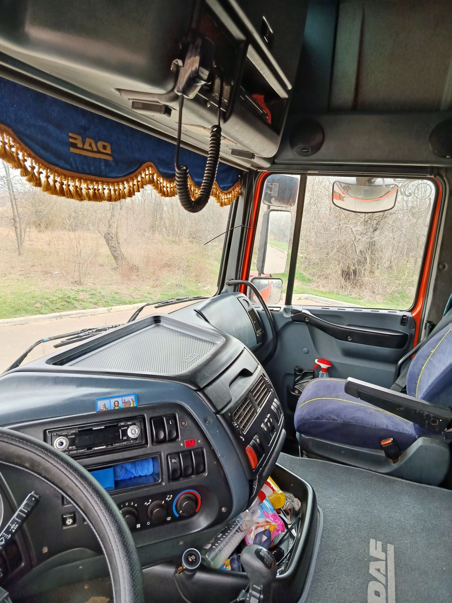 Даф430 е2 простая топливная.