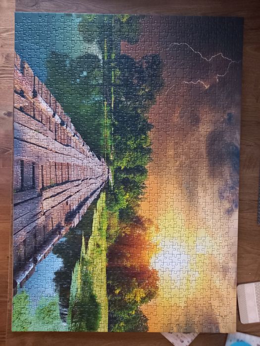 Puzzle 1000 Ravensburger Mystic Skies Nature Edition