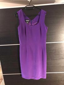 Sukienka Midi piękny odcień fioletu