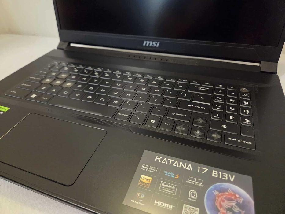 Laptop MSI KATANA 17" B13V i7 16GB 512SSD RTX4060 idealny stan Kraków