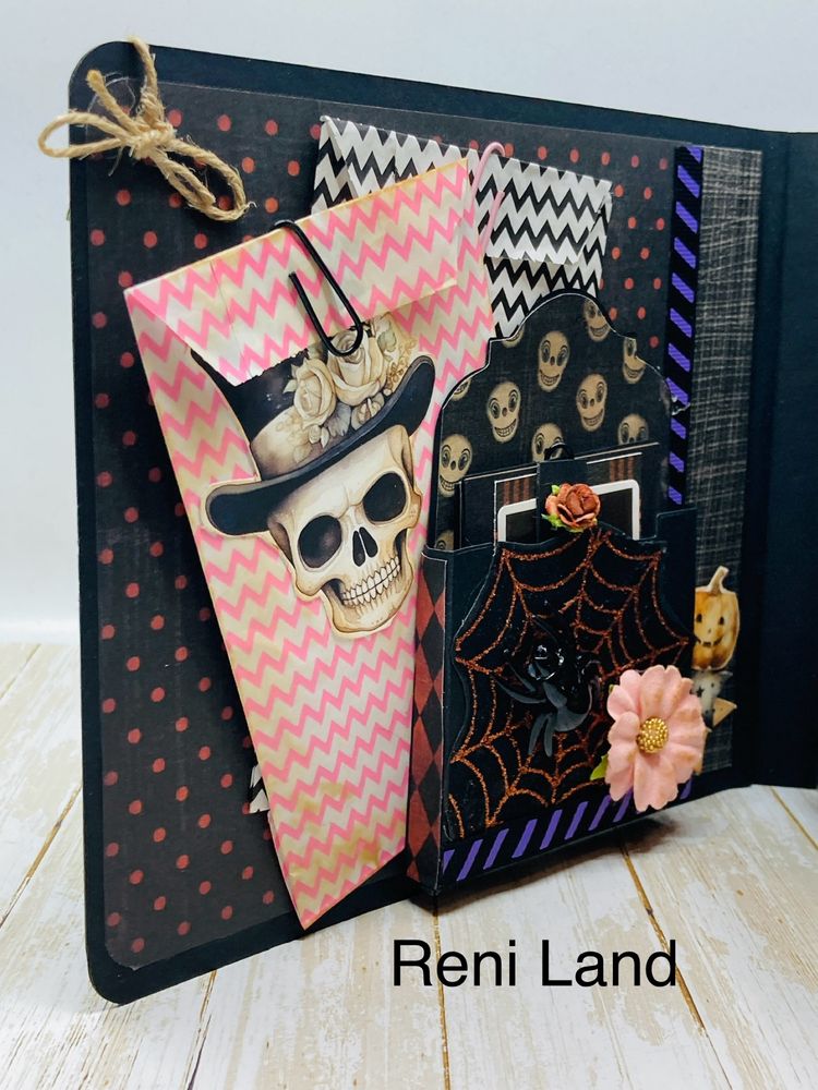 Album hallowen scrapbooking