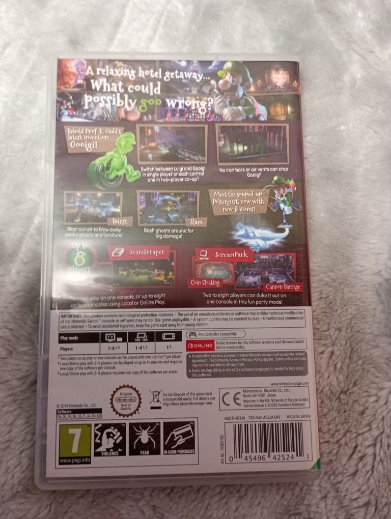 Luigis Mansion 3 gra Nintendo Switch