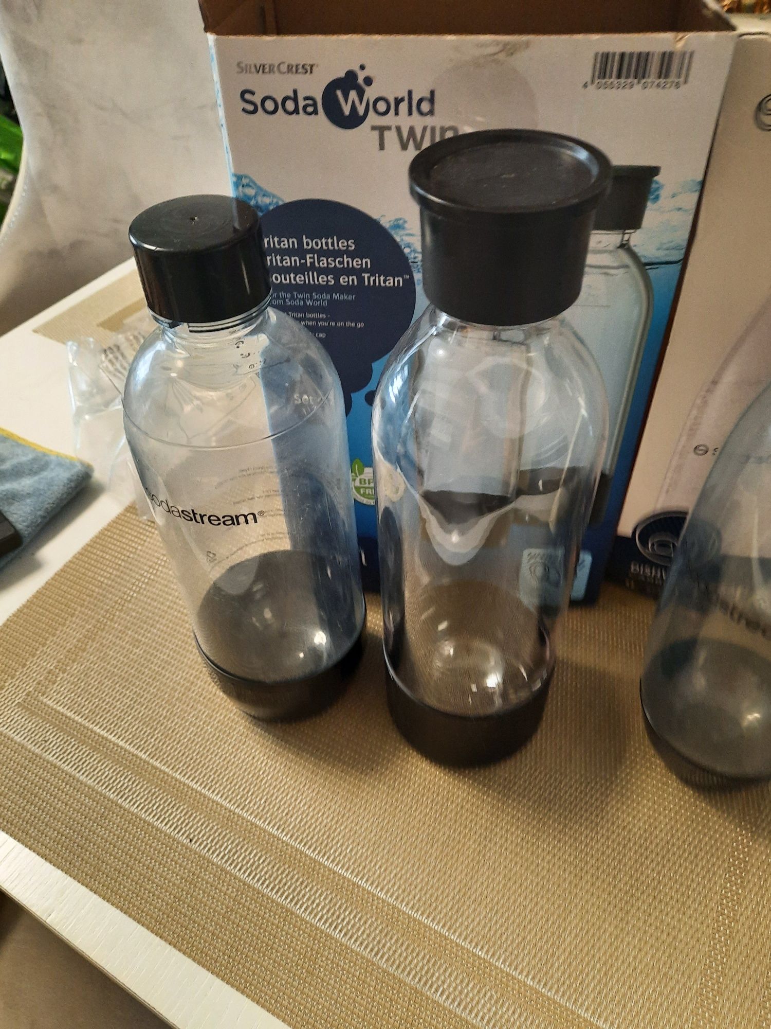 Butelki do Saturatora Sodastreem  0,85 l i 1 l