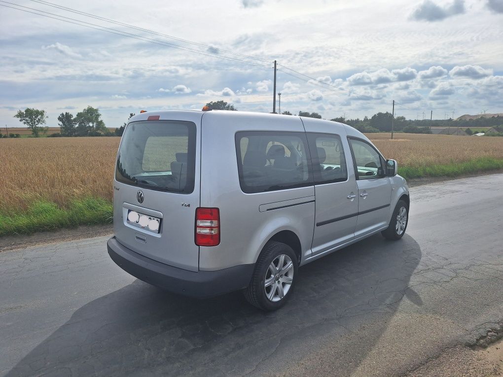 VW Volkswagen Caddy Long 7 osobowy klima