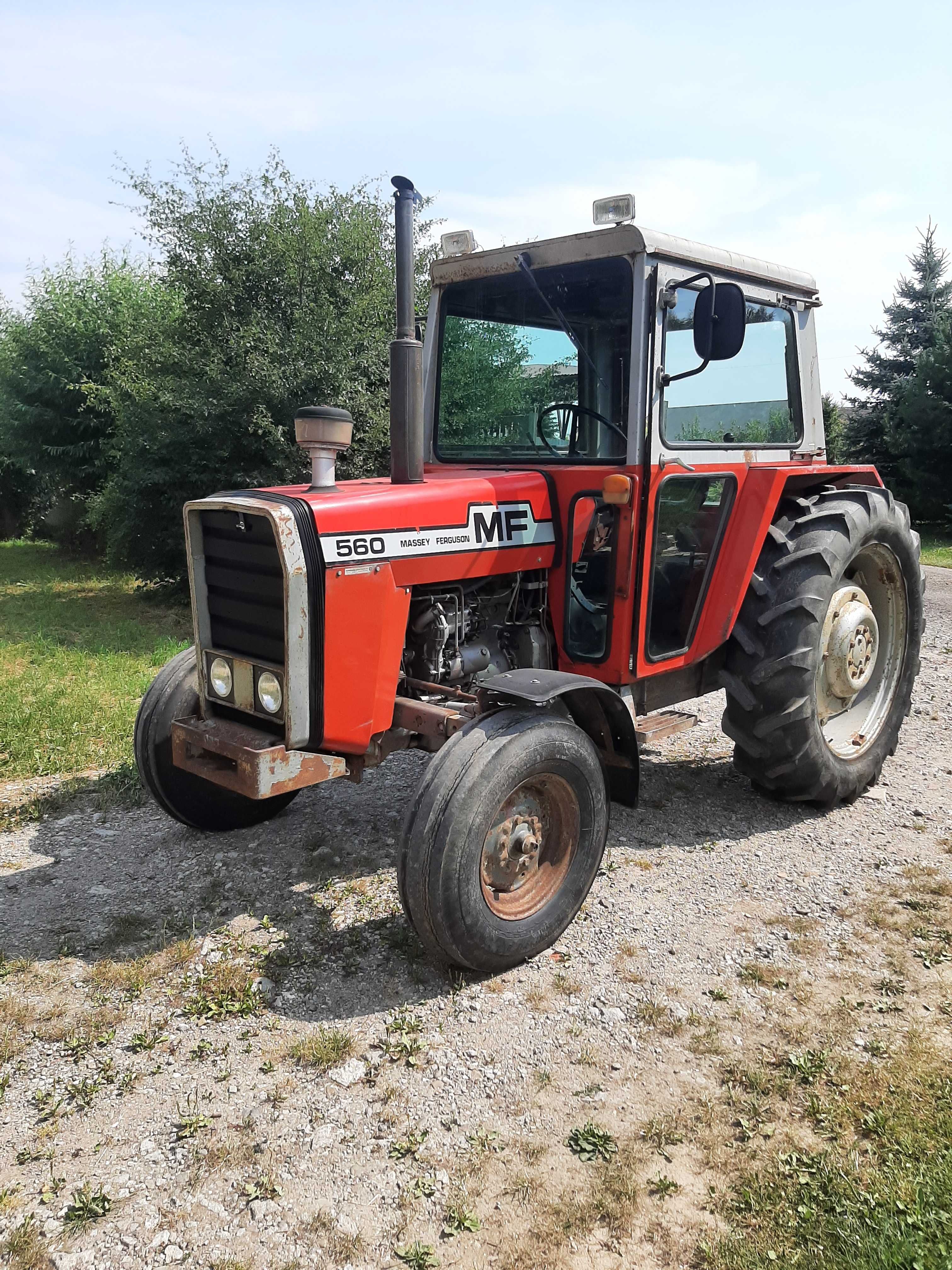Massey Ferguson 560 wspomaganie kier.