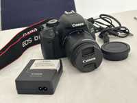 Maquina Fotográfica 600D + Lente 18-55mm + 1 bateria + Carregador