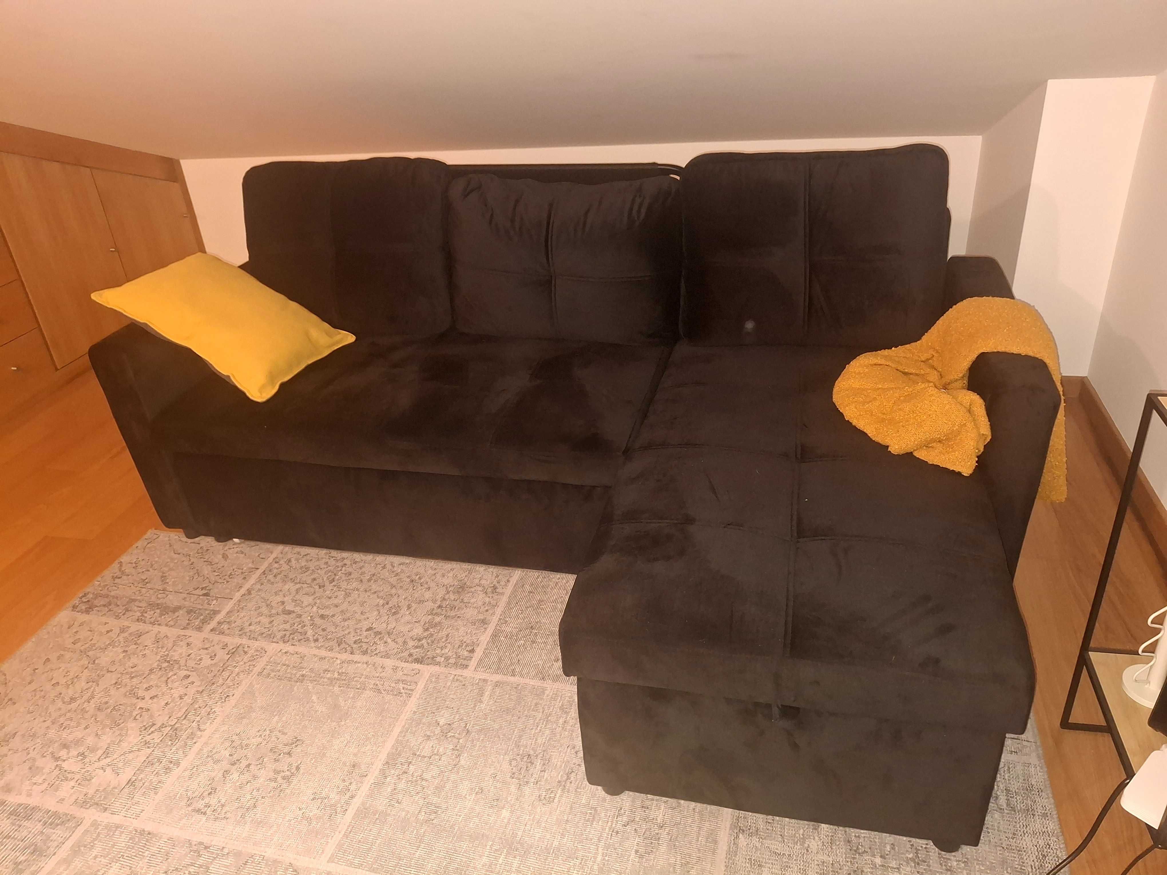 NOVO!! Sofa-Cama com caixa de armazenamento