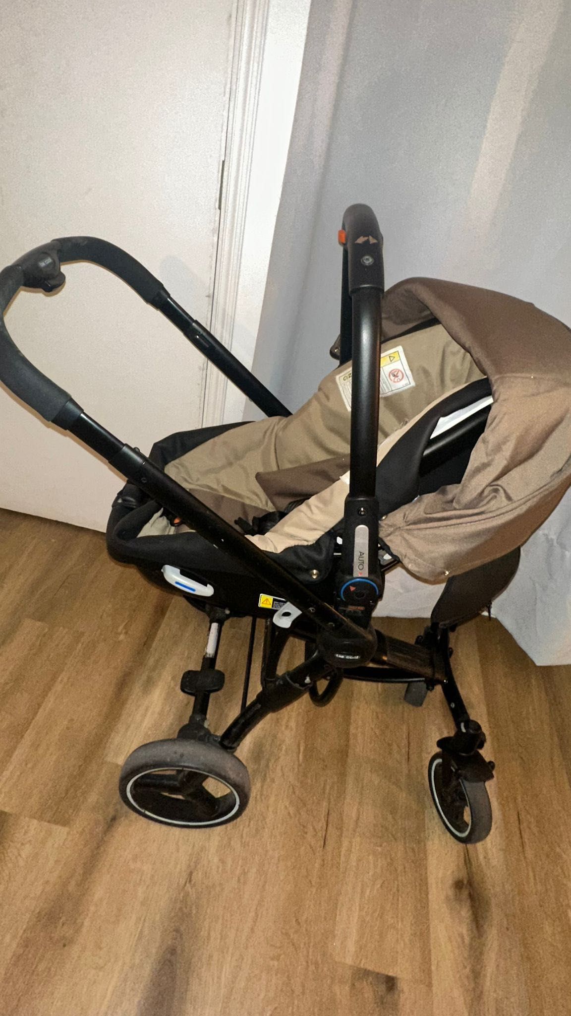 Trio carrinho de bebê 2em1 ovo e alcofa - Be Cool stroller -negociável
