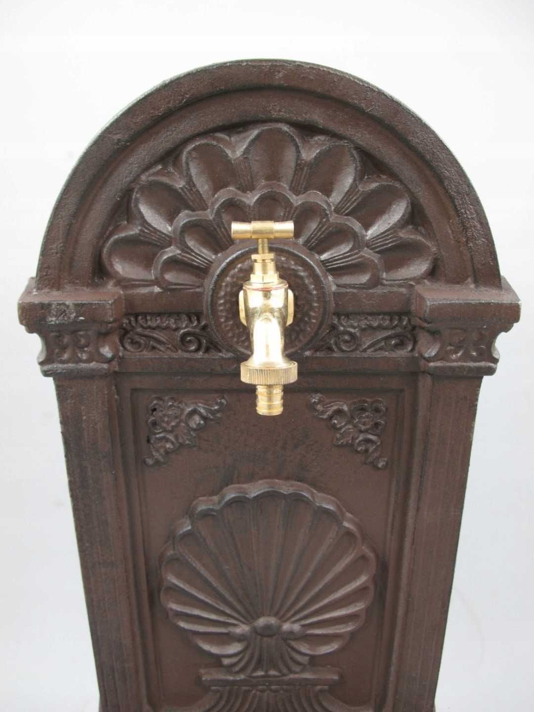 Wylewka Żeliwna Kran - Do Ogrodu Odpływ - 15kg 69cm