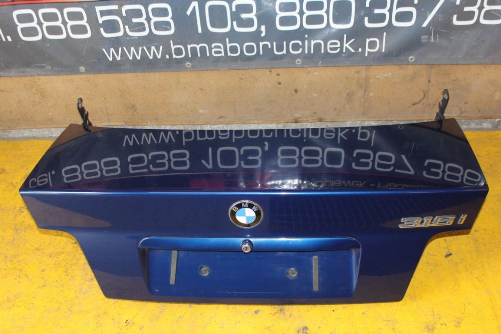 BMW E36 Compact Coupe Sedan Kombi Klapa Tył Pokrywa Bagażnika BMA