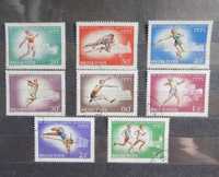 Znaczki pocztowe, Węgry, 1966, Sport, pełna seria, kasowane