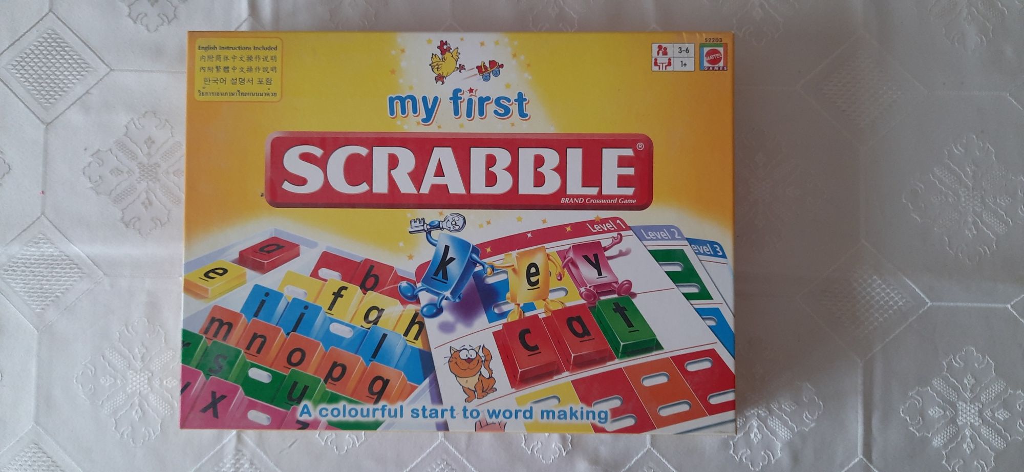 Scrabble my first do nauki języka angielskiego