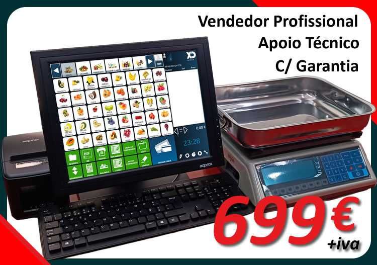 Registadora /  POS para Supermercado com Balança