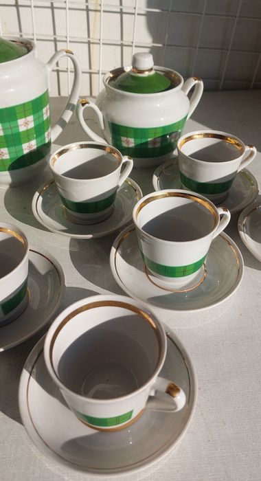 Кавовий сервіз Городниця.