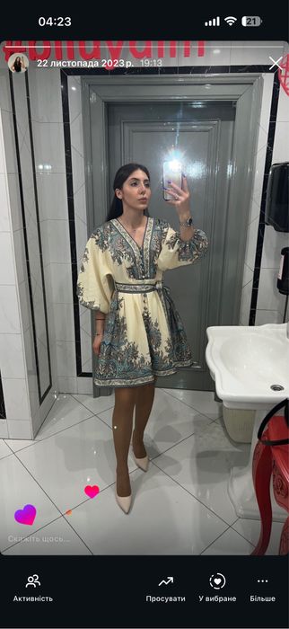 Сукня zimmermann в ніжних етнічних кольорах