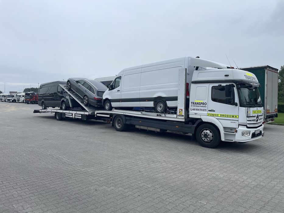 Przyczepa do przewozu samochodów / laweta autotransporter LF3