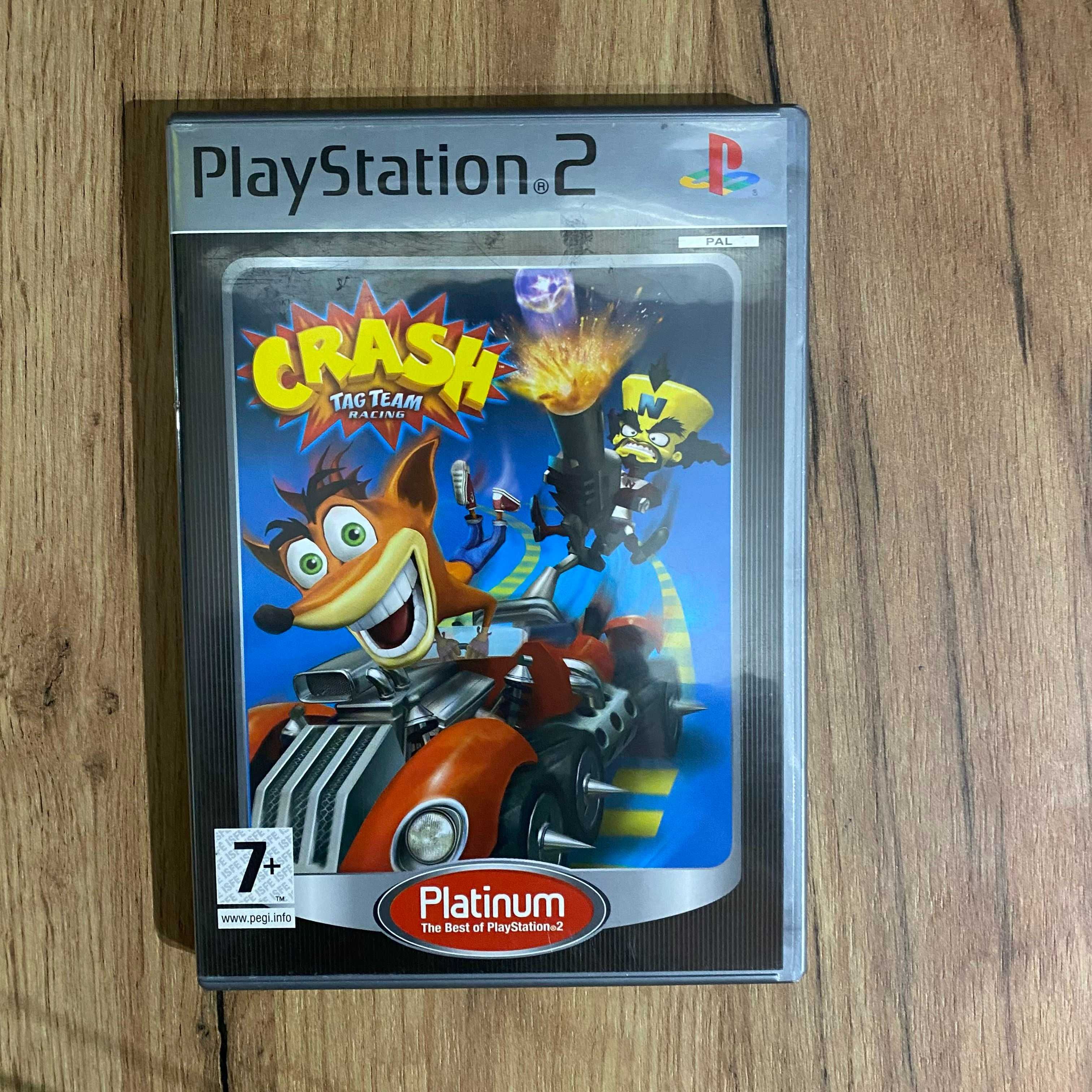 Gra PS2 Crash Tag Team Racing
